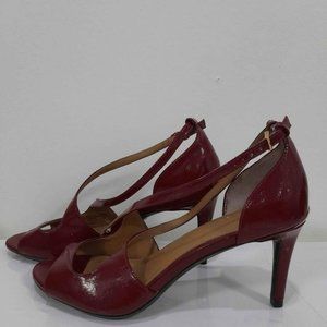 Calvin Klein Heels Red Straps Summer Heels Us size 6